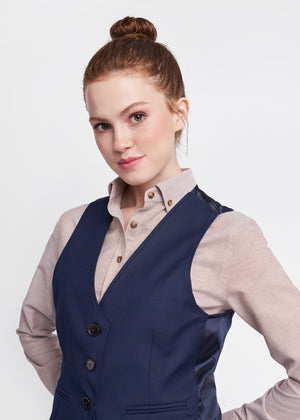 Dress Vest Navy