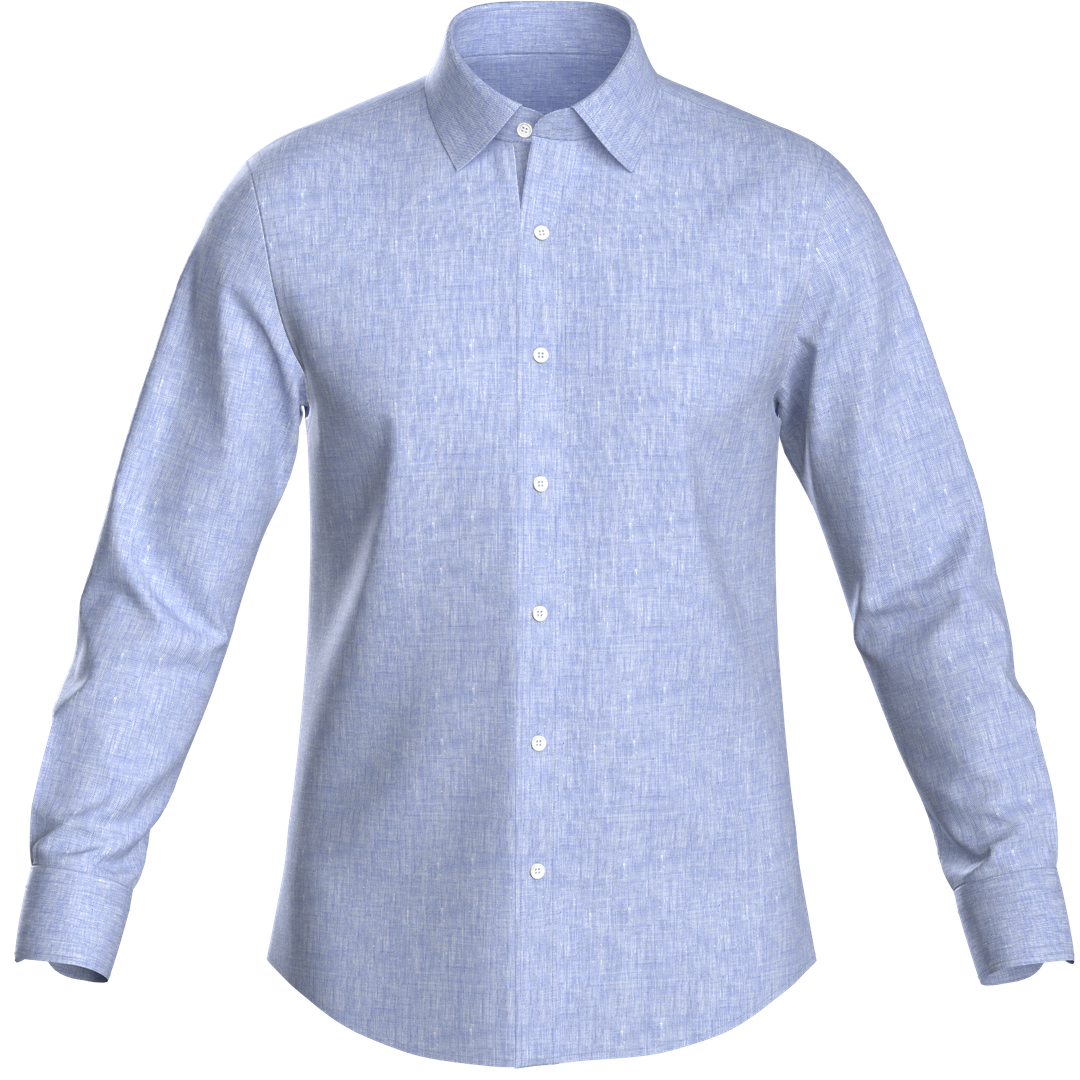 Custom Blue Palm Beach Shirt