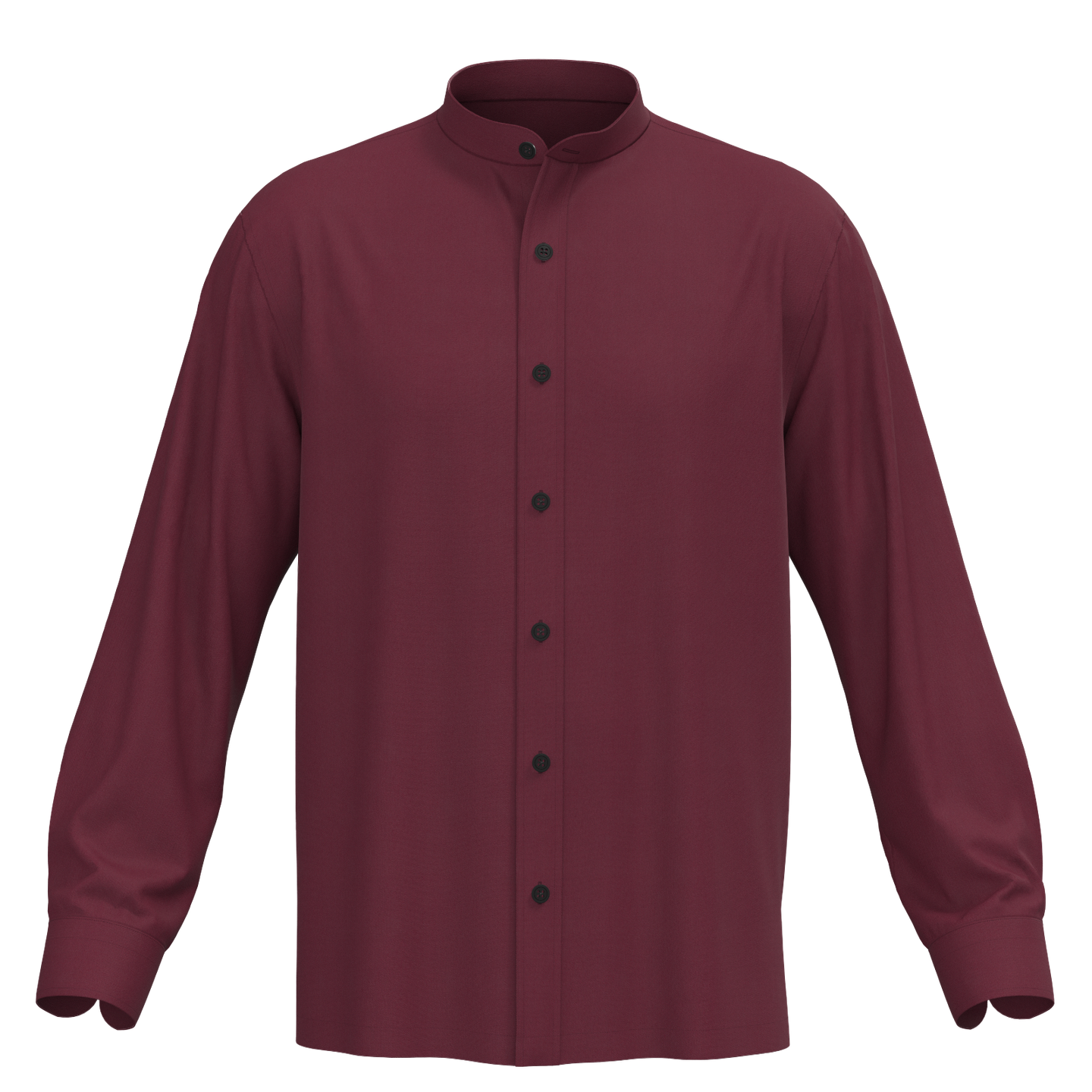 Burgundy Gul  Kitchen Shirt