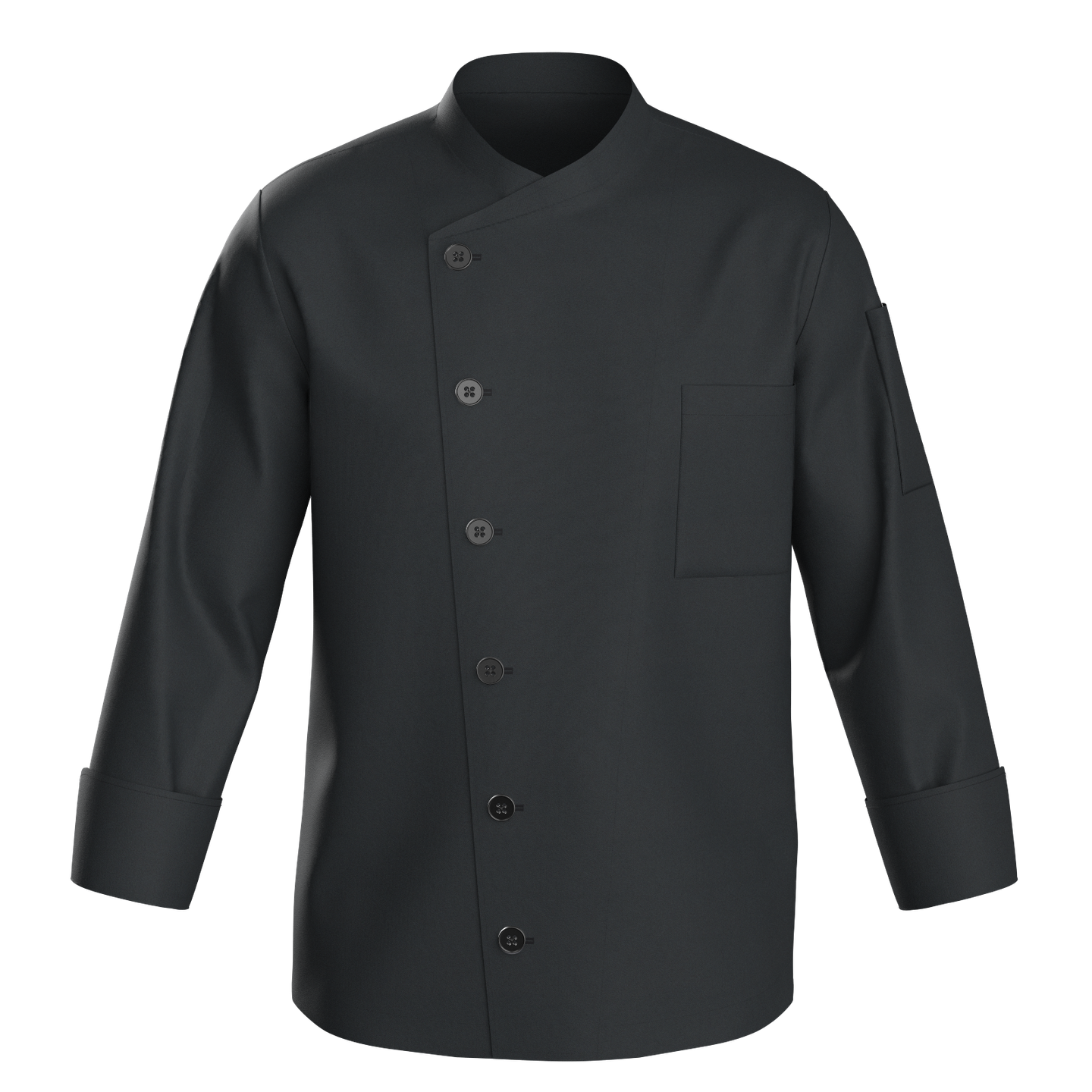 Black Valencia Chef Jacket