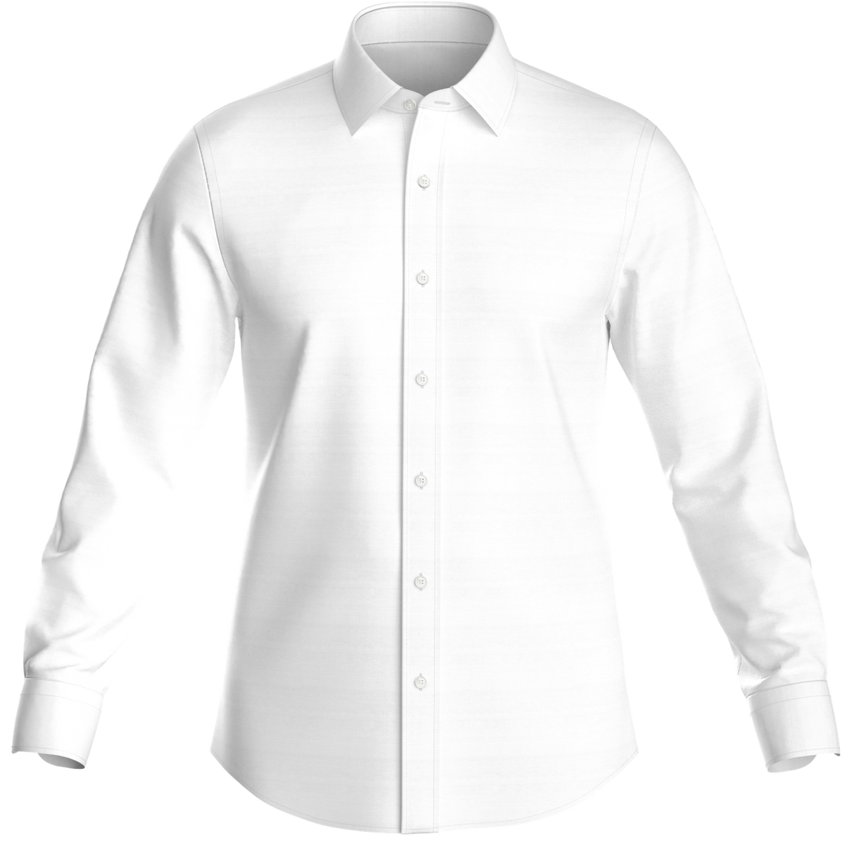 Custom Mercer Stretch Oxford Shirt White