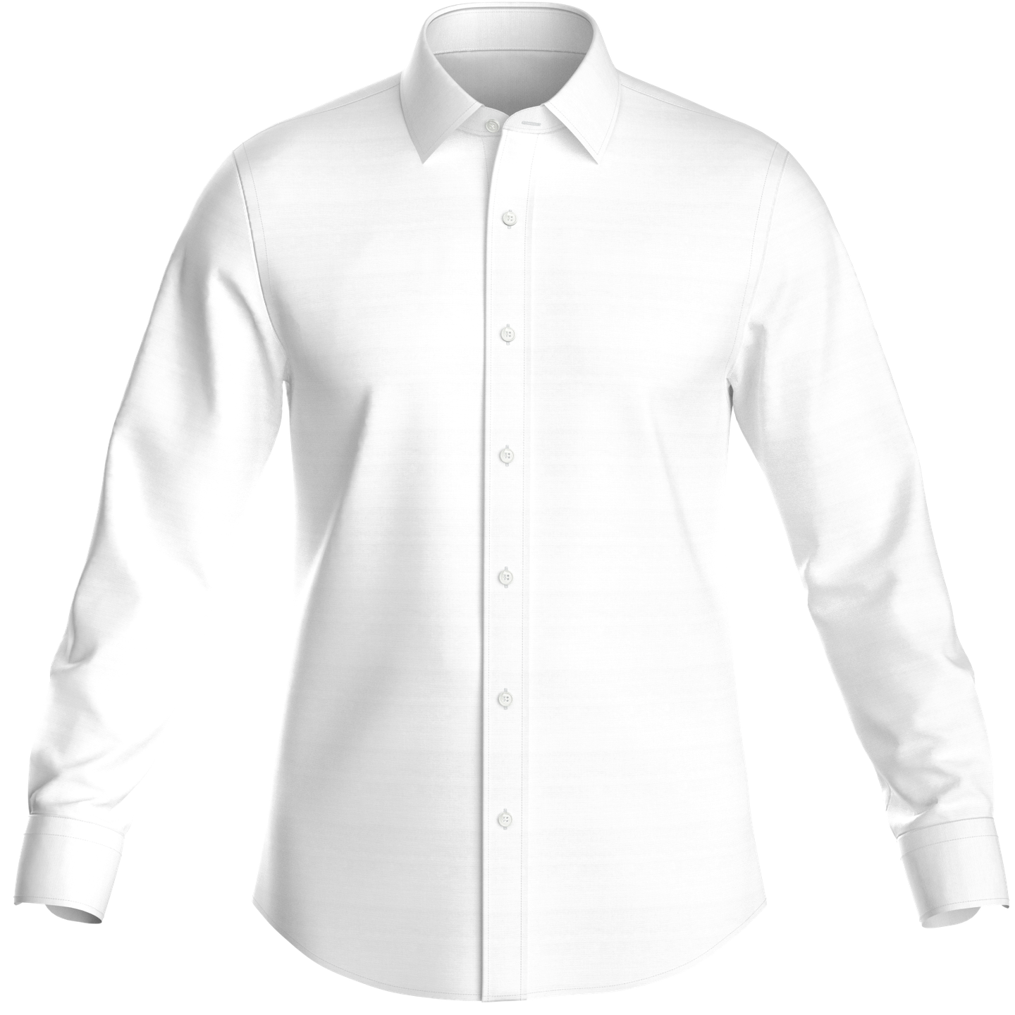 Custom Mercer Stretch Oxford Shirt White