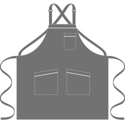 Custom Austin Suspender Apron