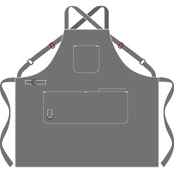 Custom Denver Suspender Apron