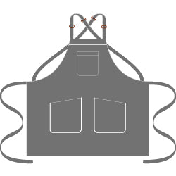 Custom Tulsa Suspender Apron
