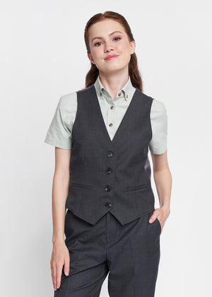 Dress Vest Dark Gray