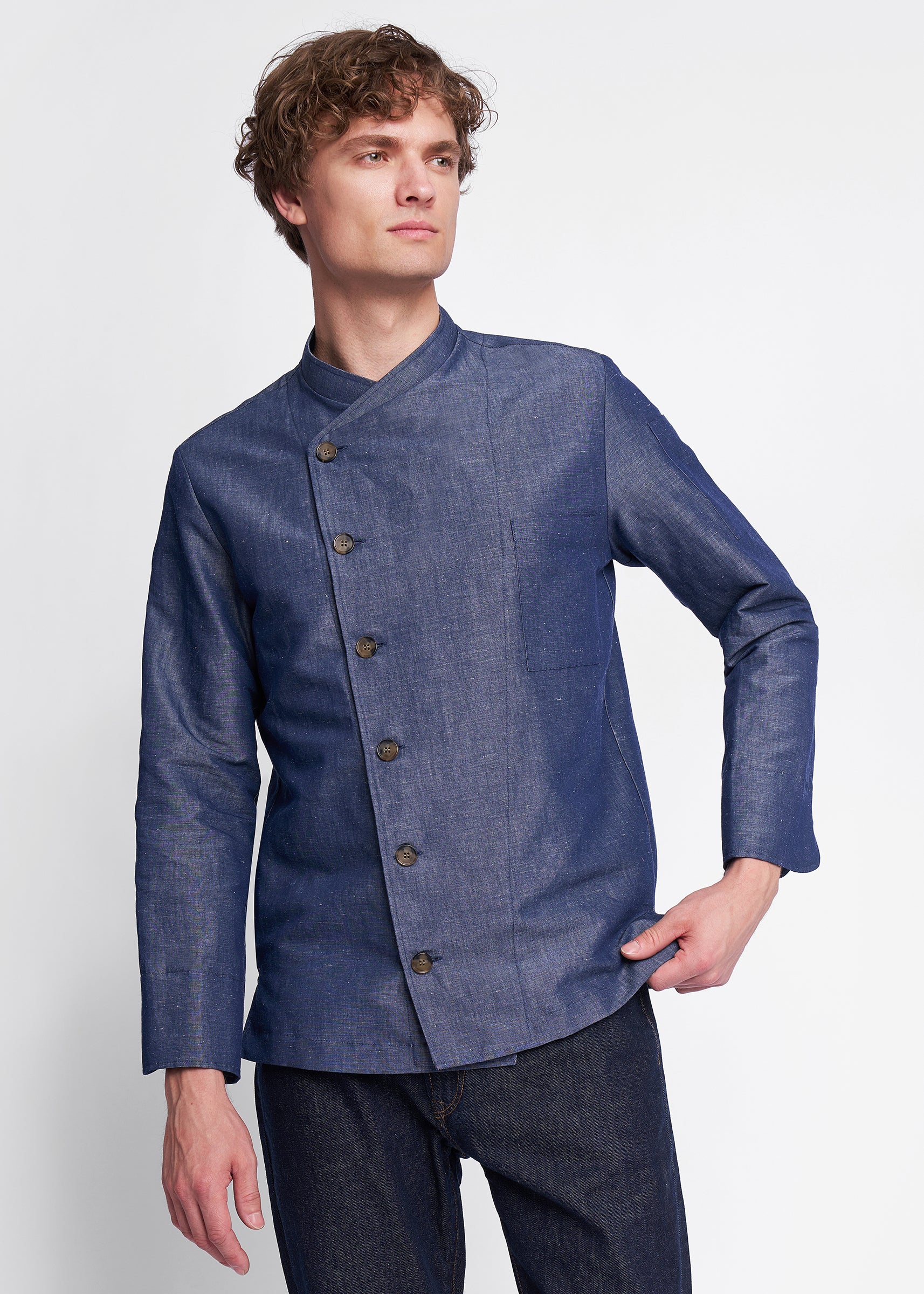 Chef Jacket Valencia Denim Look