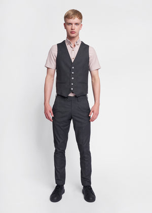 Dress Vest Dark Gray