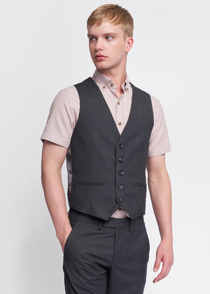 Dress Vest Dark Gray