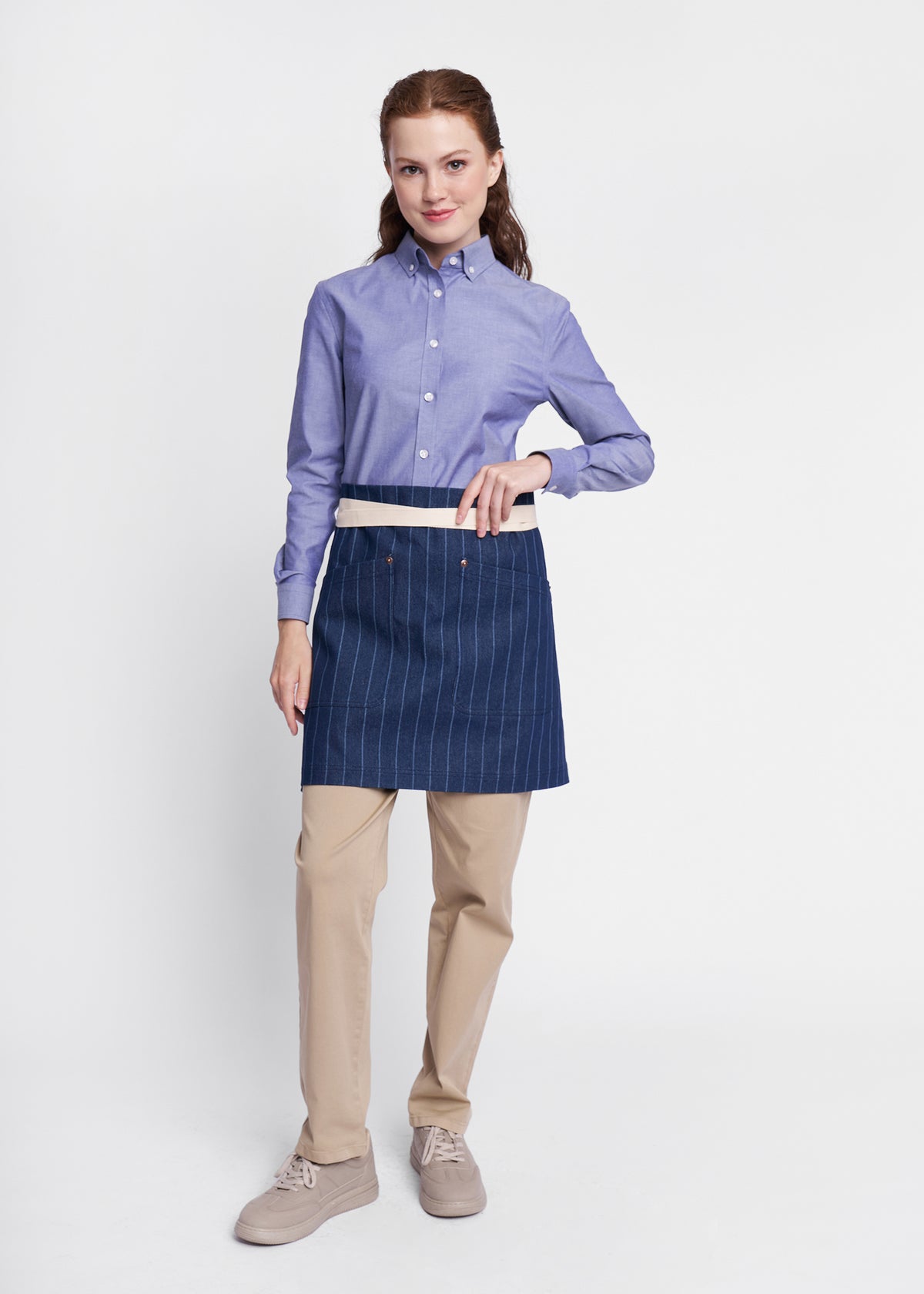 Oslo Waist Denim Apron