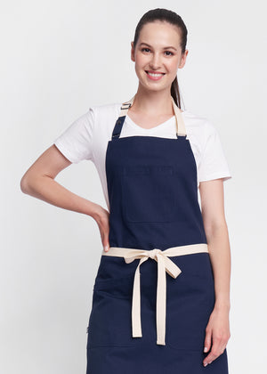 Copenhagen Cotton Canvas Halter (Neck Strap) Apron