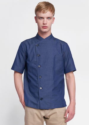 Chef Jacket Valencia Indigo