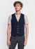 Cotton Vest Navy