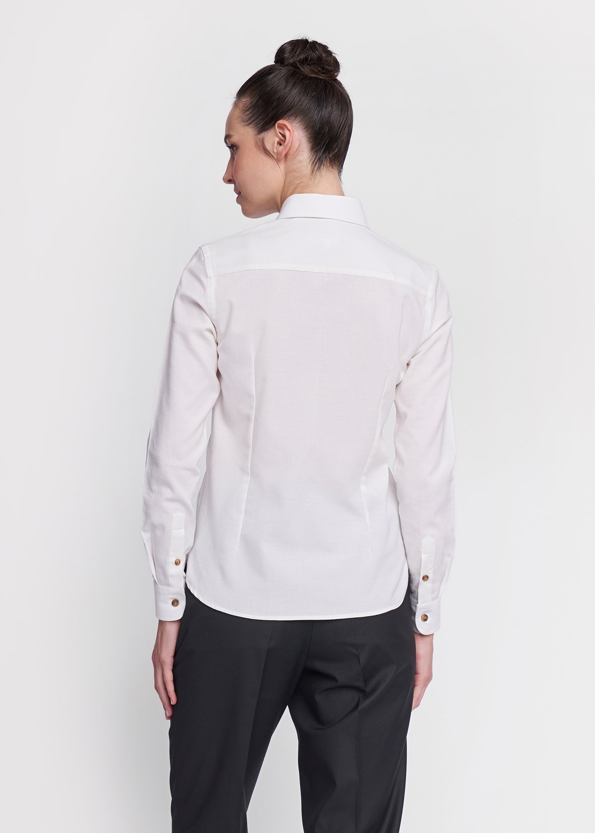 Greenwich Organic Twill Shirt Natural White