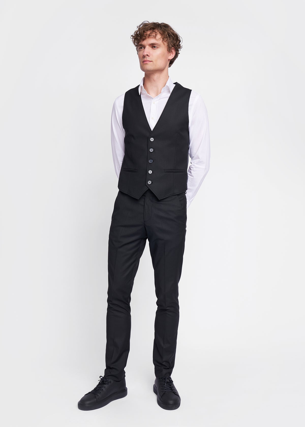 Dress Vest Black