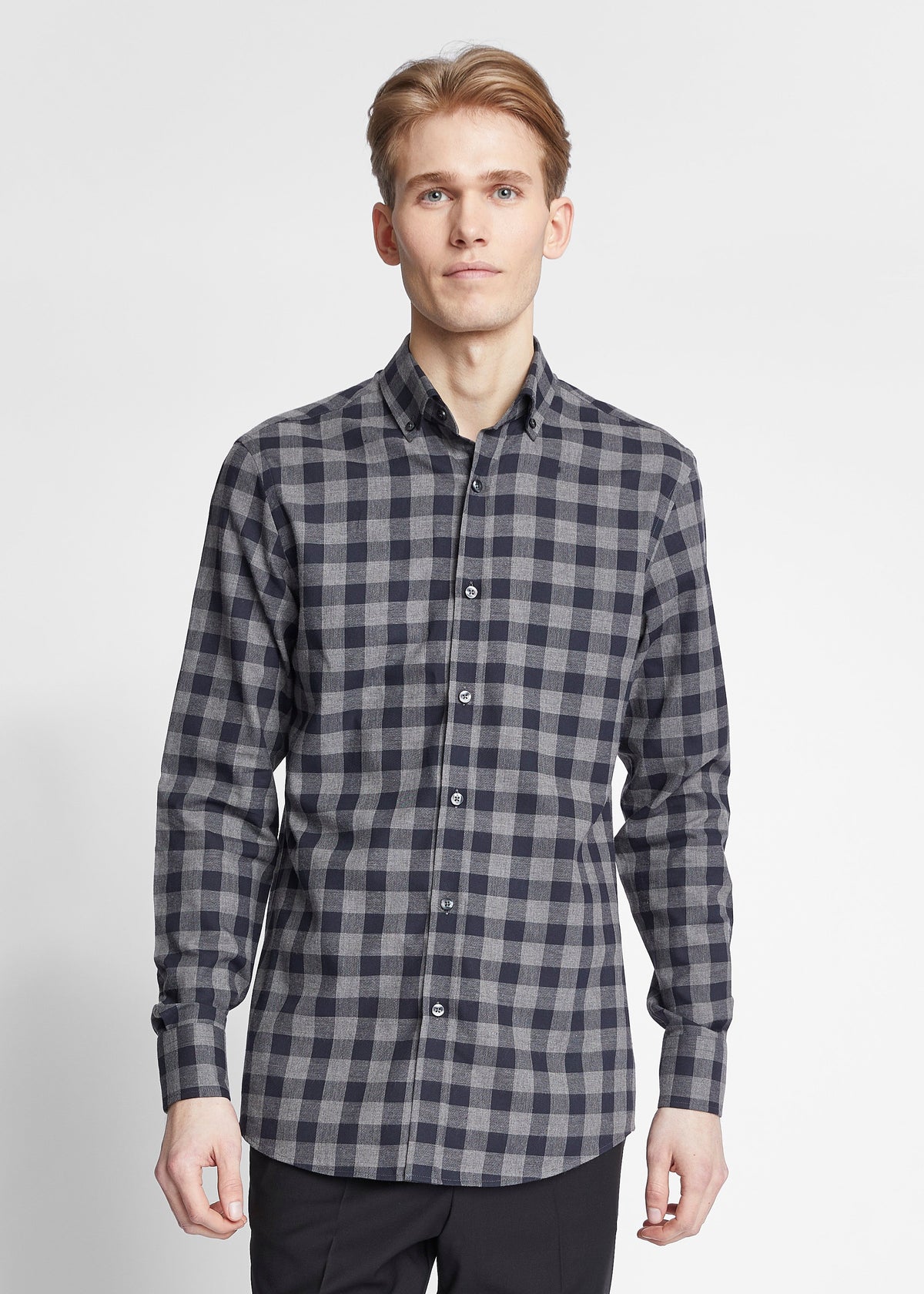 Buffalo Check Shirt Red & Navy