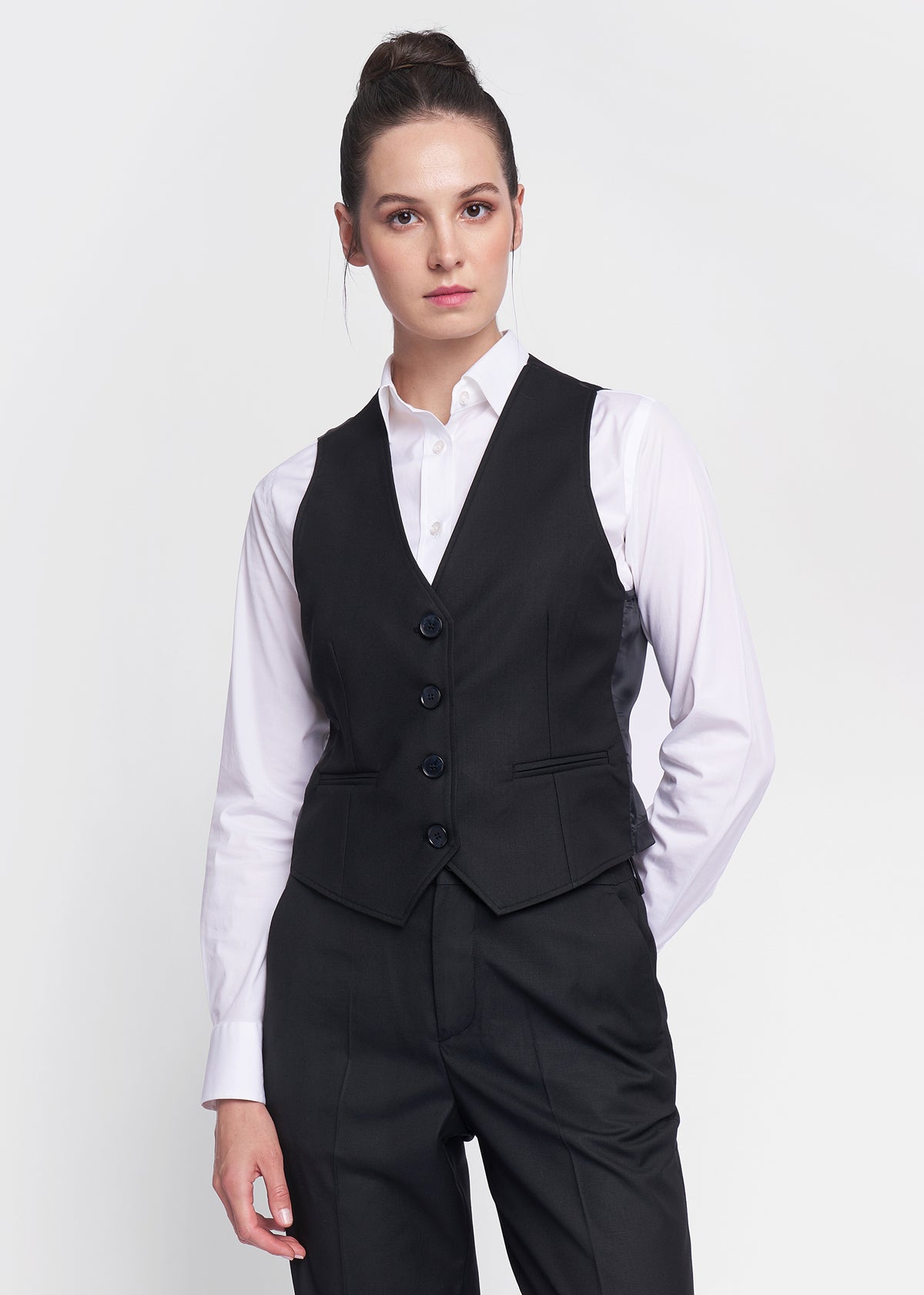 Dress Vest Black