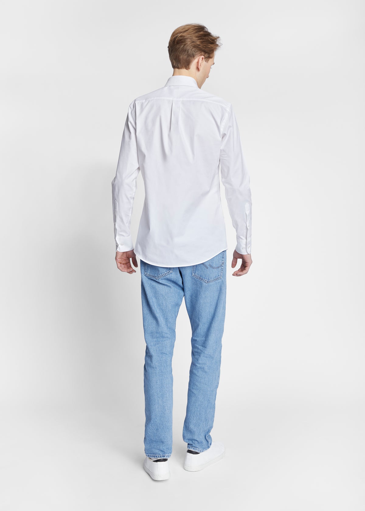 White Oxford Shirt Men's