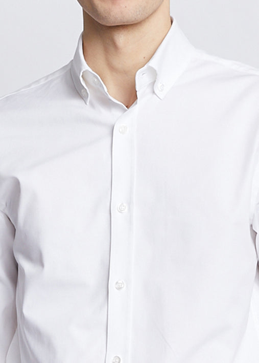 White Oxford Shirt Men's
