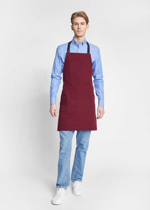 Boulder Cotton Canvas Utility Bib Apron