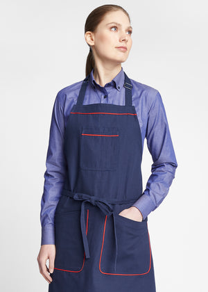 Tulsa Canvas Halter (Neck Strap) Bib Apron