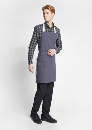 Boulder Cotton Canvas Utility Bib Apron