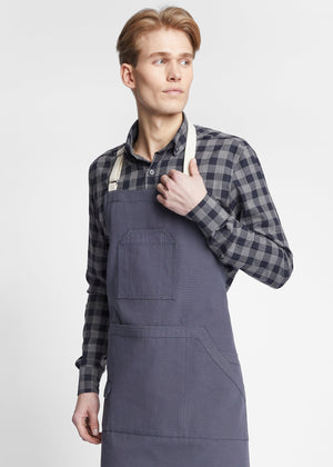 Boulder Cotton Canvas Utility Bib Apron