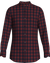 Custom Men's Red & Navy Buffalo Check Shirt